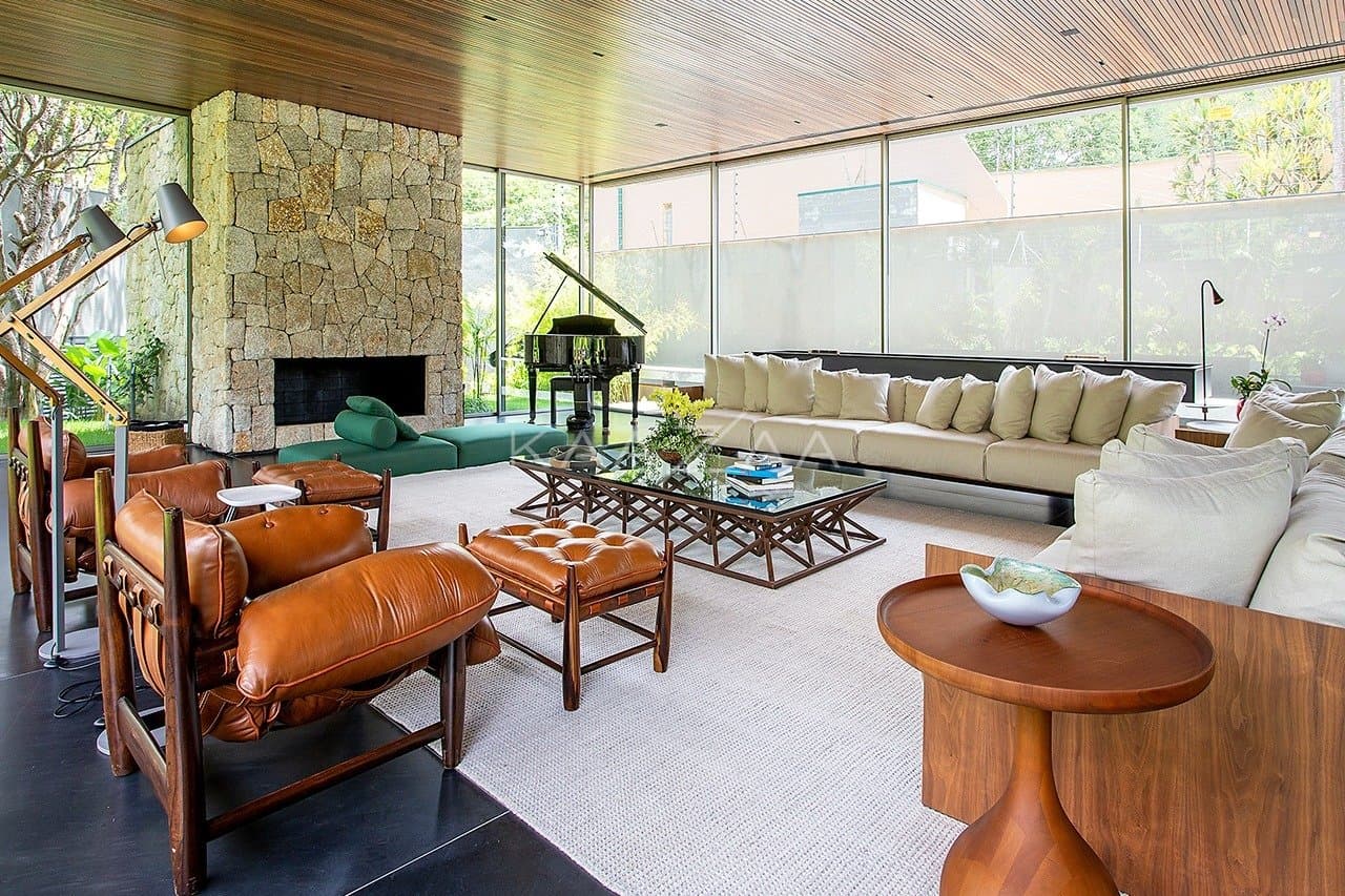 Contemporânea e toda mobiliada: casa com ambientes livres e jardim magnífico em rua fechada em Alto de Pinheiros. - Foto 35