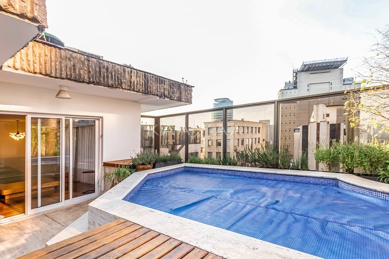 Cobertura com uma linda vista para apreciar, e um terraço delicioso para aproveitar. No Itaim Bibi. - Foto 6