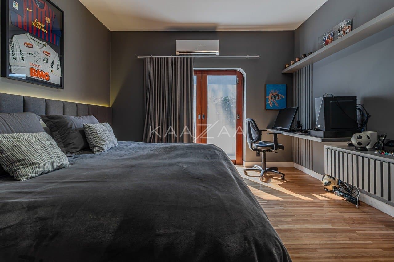Casa completa em lazer, amplitude e privacidade, com 5 suítes. Em ótima localização na Cidade Jardim. - Foto 73