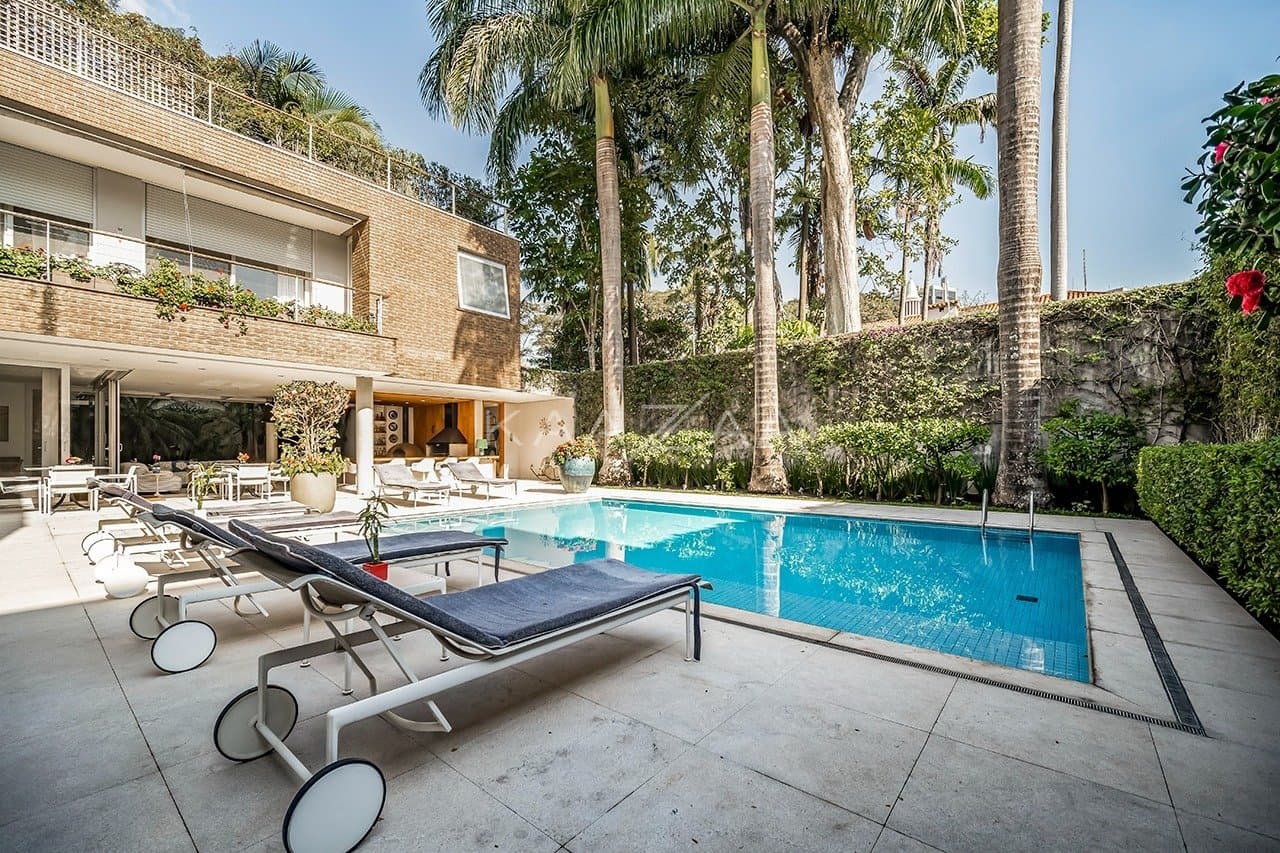Clima tropical contemporâneo, nesta casa majestosa no Jardim Paulista. - Foto 4
