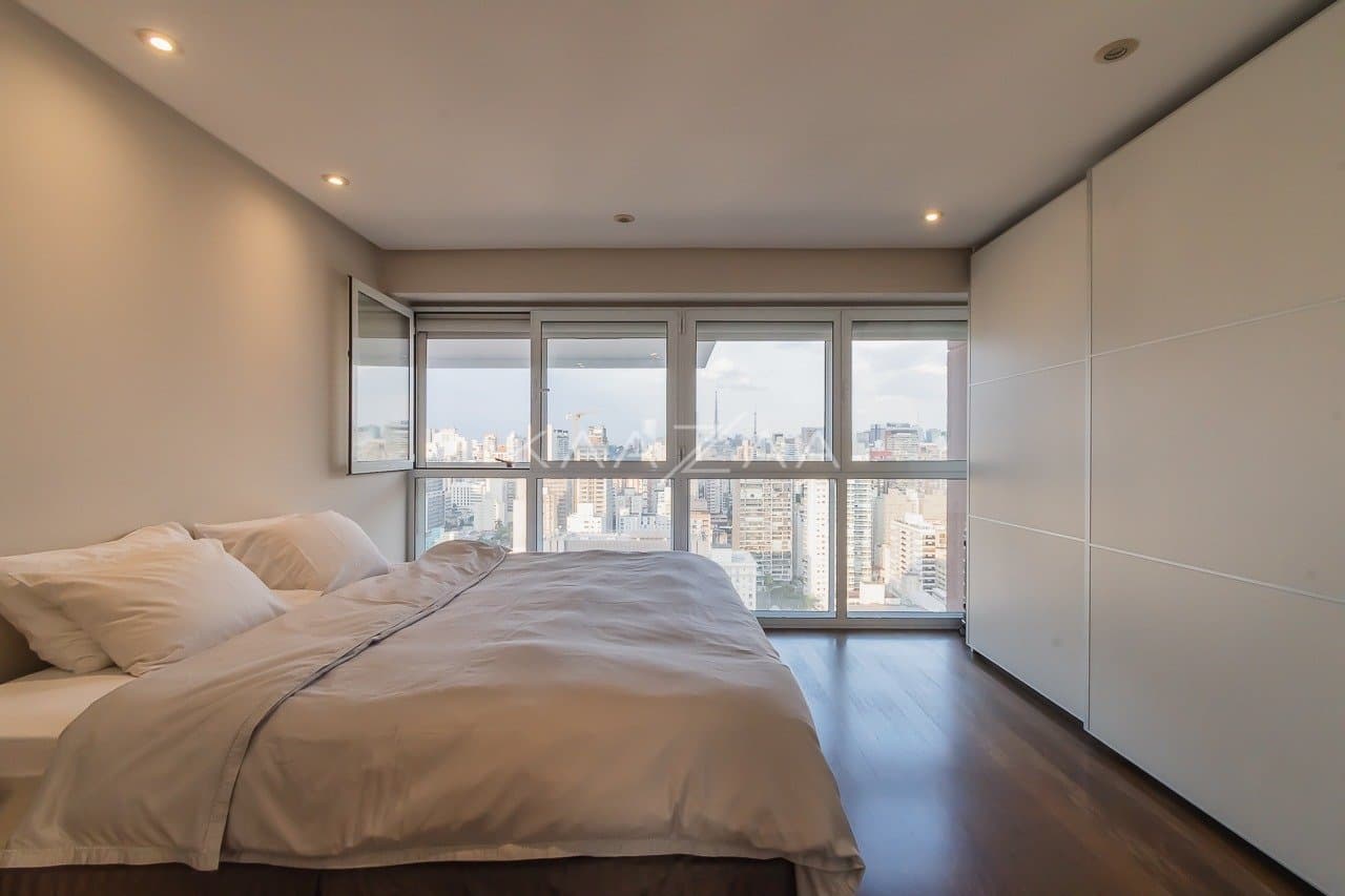 Apartamento Duplex em andar alto, projeto autoral e vista estonteante em Pinheiros. - Foto 55