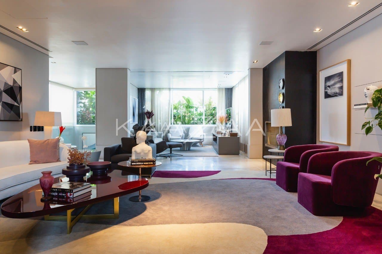 Uma cobertura duplex que arrasa quarteirão do início ao fim. Bem no miolo dos Jardins. - Foto 4
