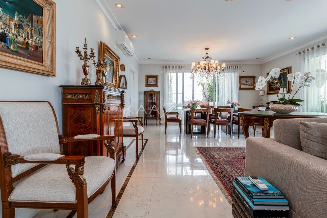 Rodeado de elegância, este apartamento em Moema tem localização cobiçada ao lado do Parque Ibirapuera. - Foto 14