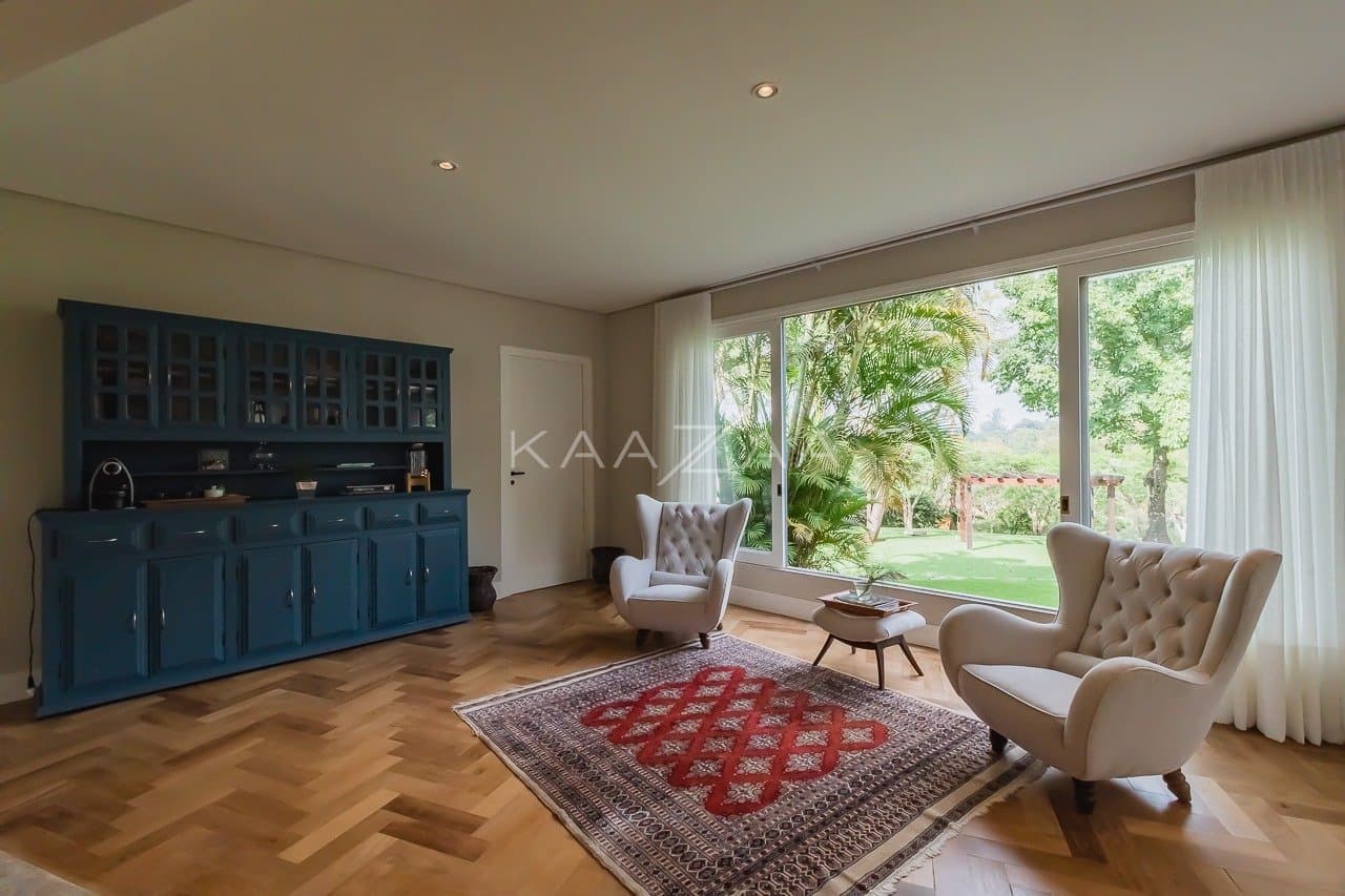 Linda paisagem e ares coloniais são o charme desta casa no condomínio Quinta da Baroneza. - Foto 51
