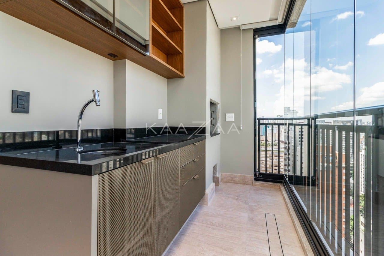 Apartamento novo e recém-entregue, com vista aberta para o skyline no Jardins. - Foto 44