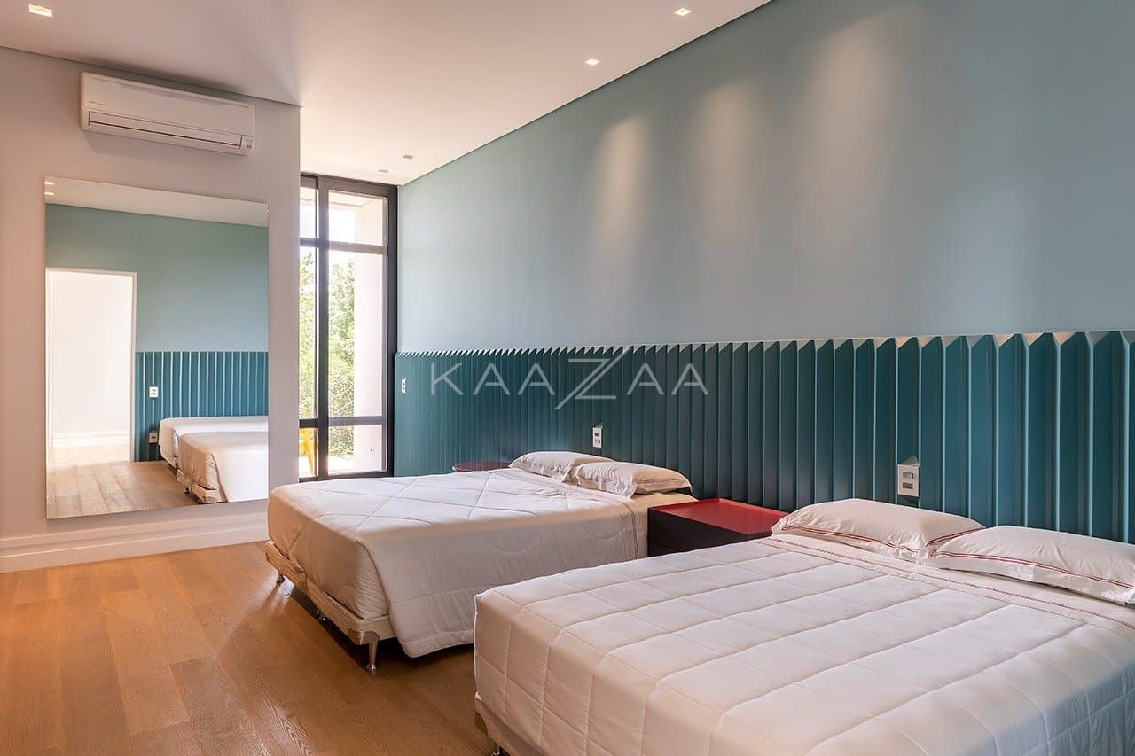 Projeto moderno, arrojado e com muita qualidade nos materiais. Casa na Quinta da Baroneza. - Foto 122