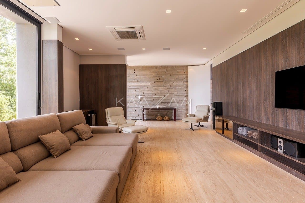 Projeto moderno, arrojado e com muita qualidade nos materiais. Casa na Quinta da Baroneza. - Foto 68