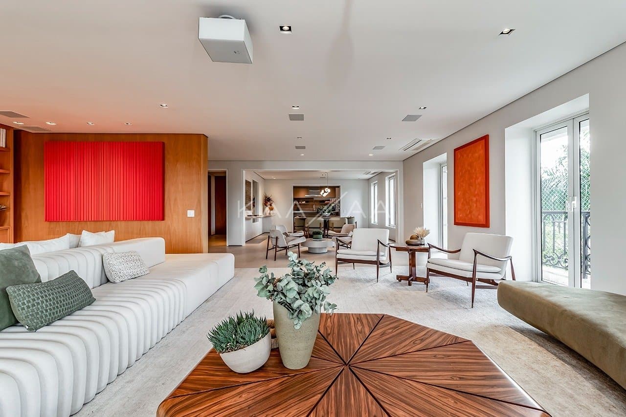 Personalidade em cada cômodo, neste apartamento com projeto do Dado Castello Branco, no Jardim Paulista. - Foto 10