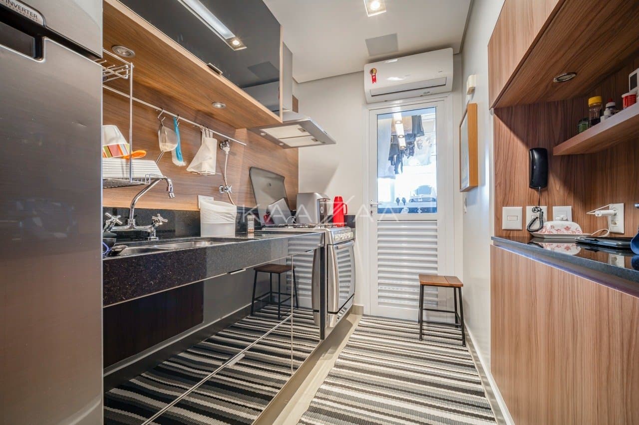 Impecabilidade neste apartamento bem equipado no Itaim Bibi. - Foto 9
