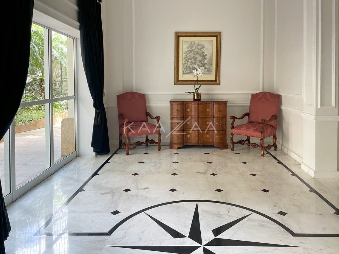 Muito charme e acabamentos impecáveis, neste apartamento em prédio neoclássico no Jardim Paulista. - Foto 9