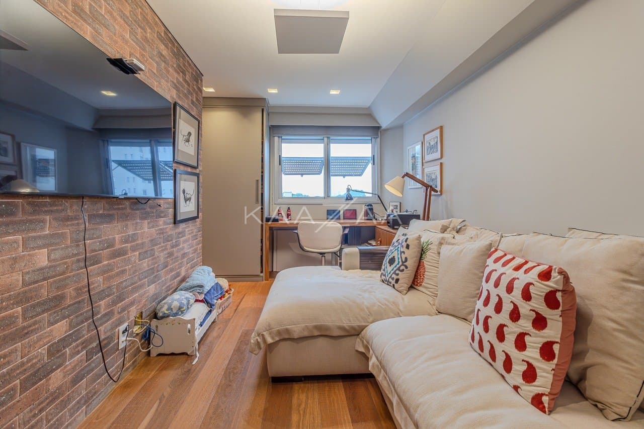 Um projeto impecável com 300m² de bom gosto e muito espaço. Apartamento em Moema. - Foto 19