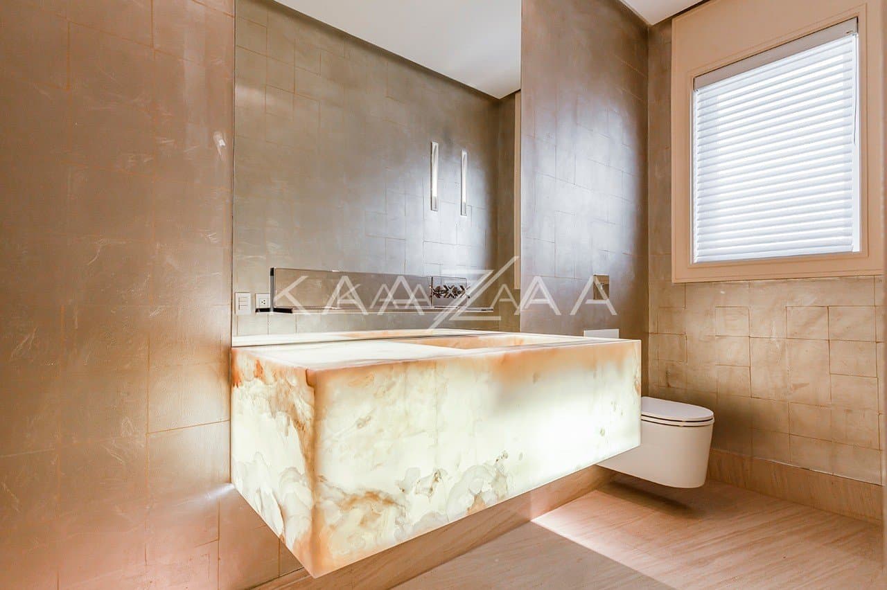 Design clean e acabamentos primorosos nesta casa na Cidade Jardim. - Foto 11