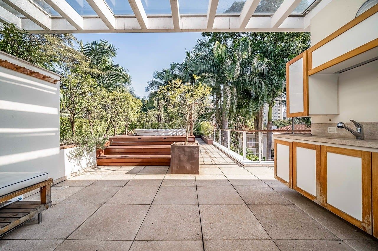 Clima tropical contemporâneo, nesta casa majestosa no Jardim Paulista. - Foto 62