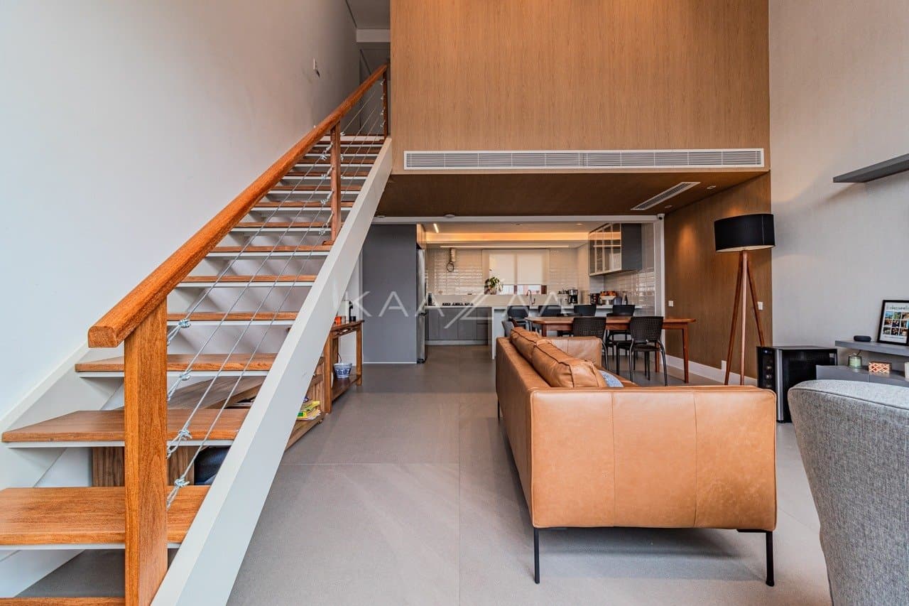 Apartamento duplex com arquitetura contemporânea do renomado Gui Mattos, na Vila Madalena. - Foto 6