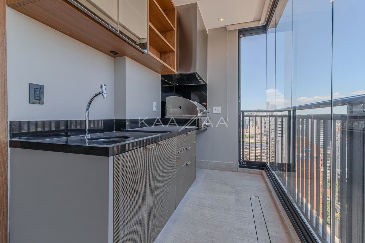 Apartamento novo e recém-entregue, com vista aberta para o skyline no Jardins. - Foto 11
