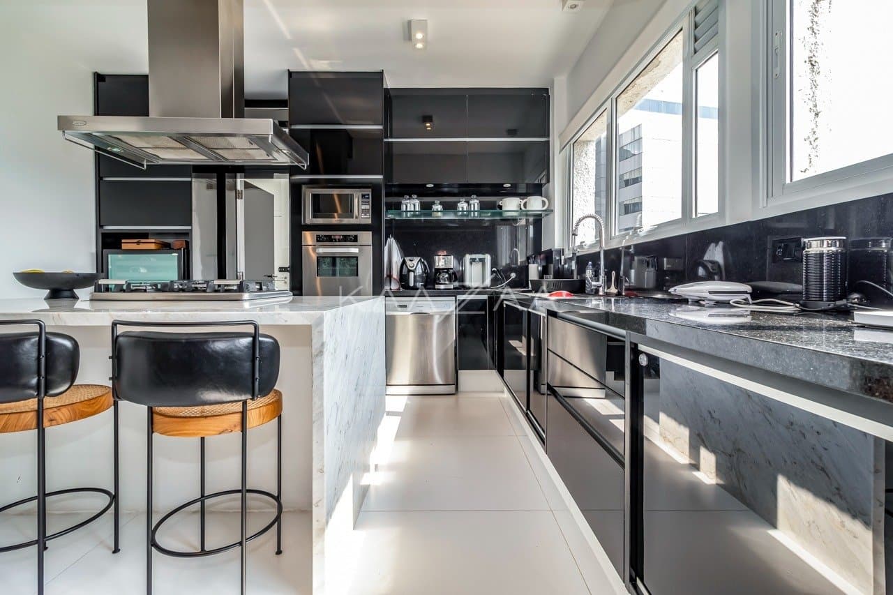 Elegância em estilo clássico: apartamento super iluminado no Itaim Bibi. - Foto 22