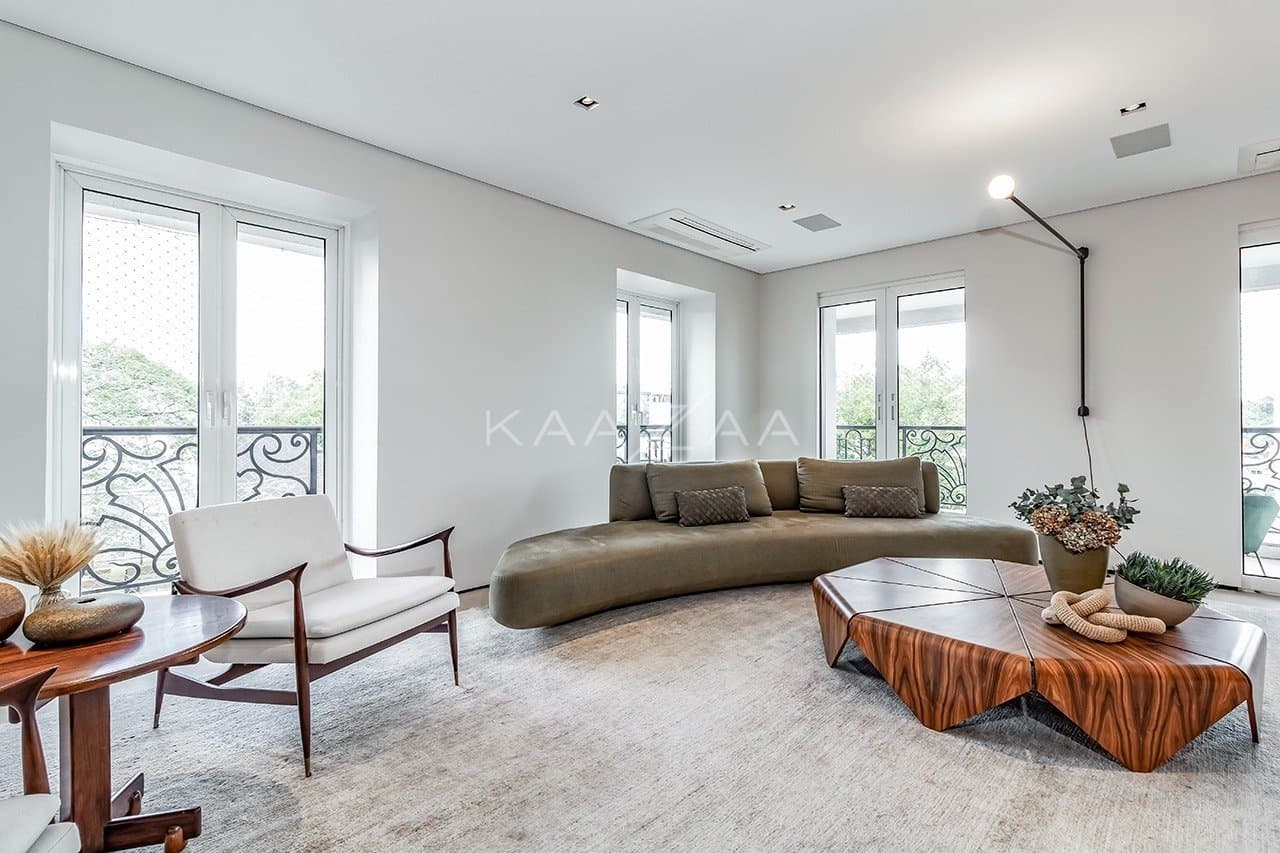 Personalidade em cada cômodo, neste apartamento com projeto do Dado Castello Branco, no Jardim Paulista. - Foto 9