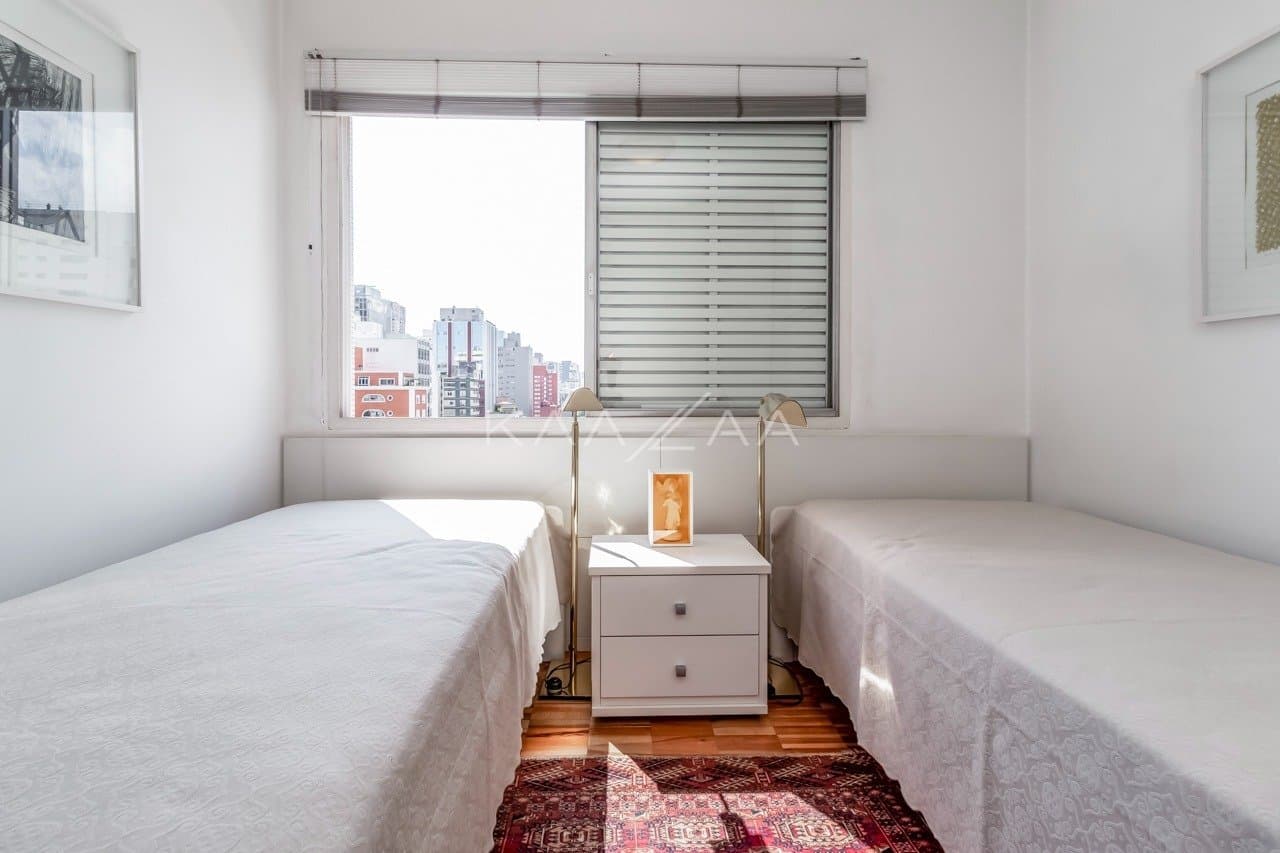 Apartamento reformado, ótima planta e muita luz natural. No miolo do Jardins. - Foto 21