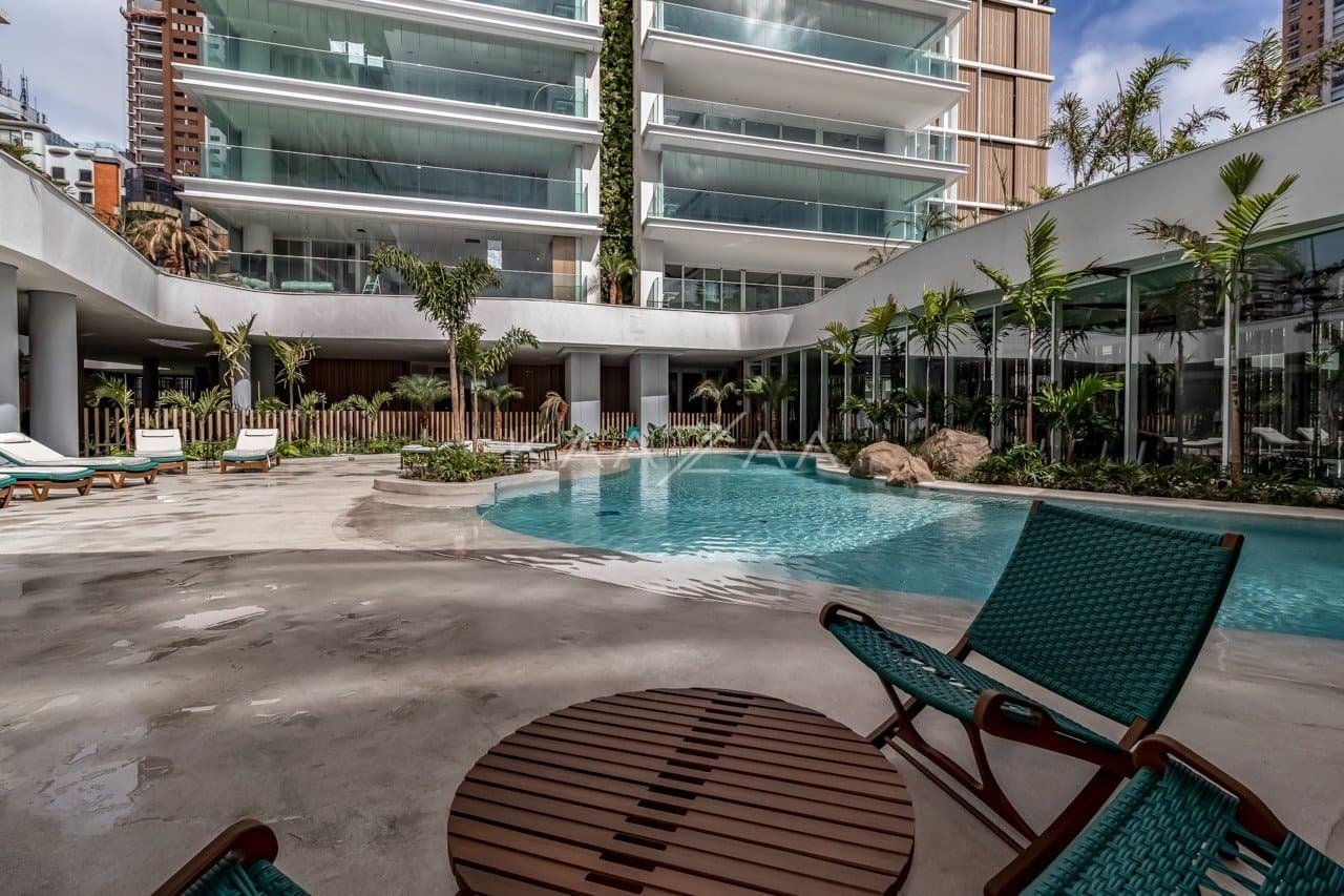 Para viver com lazer de clube sem precisar sair de casa. Apartamento em Moema. - Foto 21