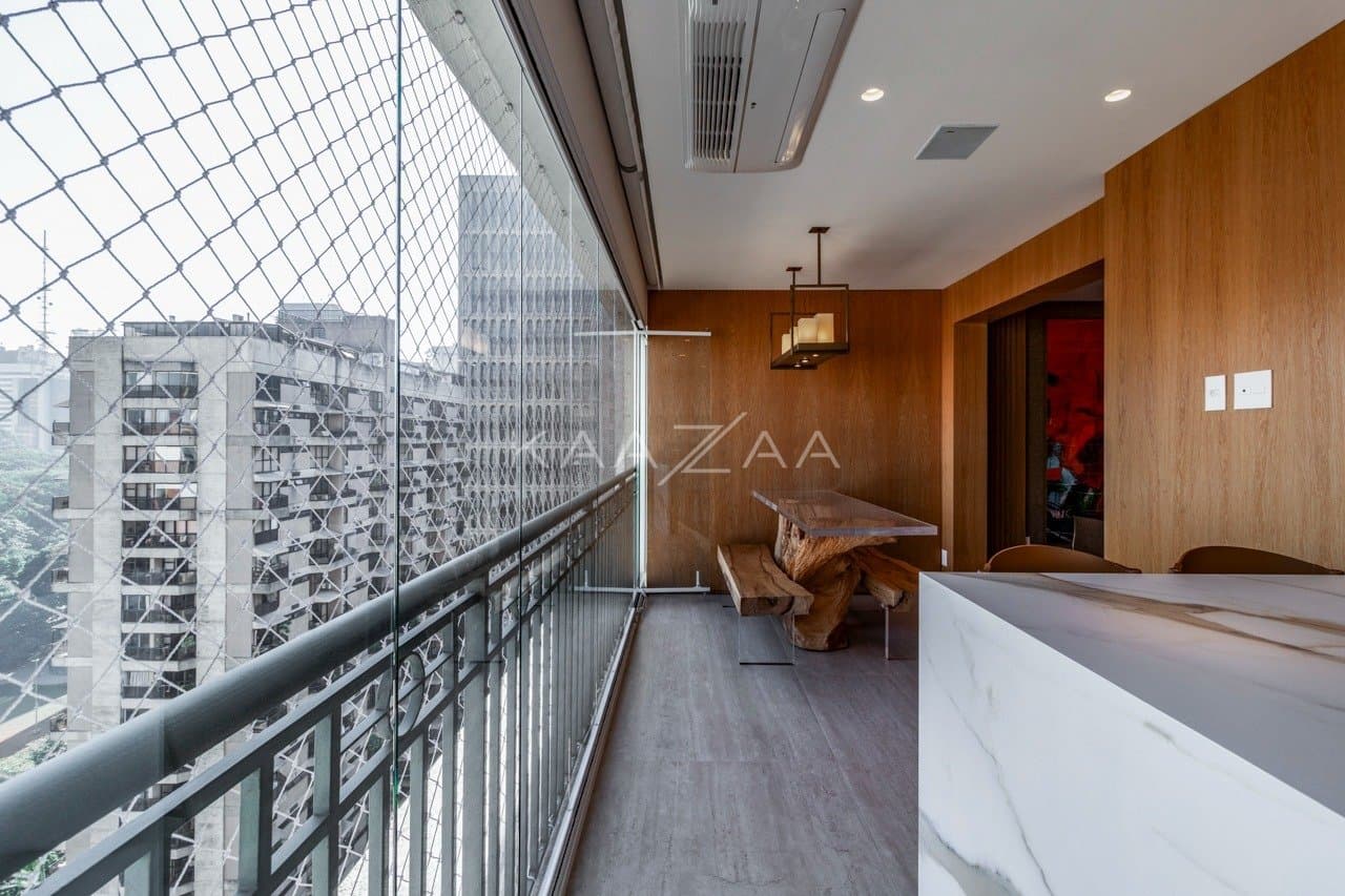 Reforma impecável: apartamento com vista impressionante no Jardim Paulista. - Foto 14