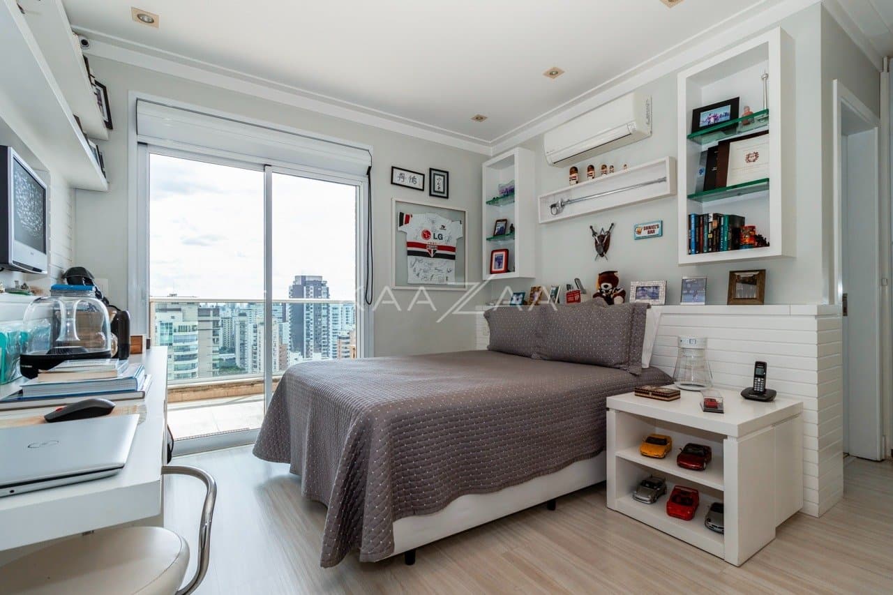 Rodeado de elegância, este apartamento em Moema tem localização cobiçada ao lado do Parque Ibirapuera. - Foto 43