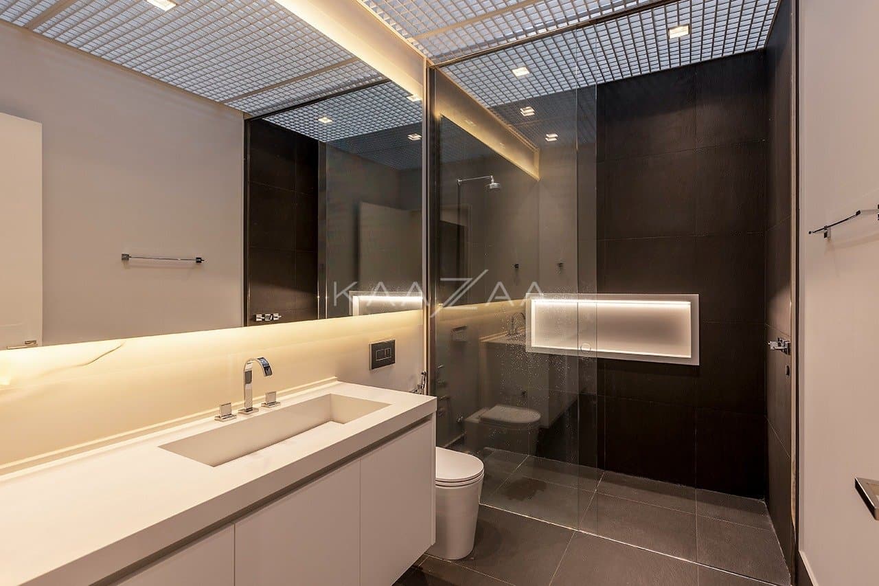Projeto moderno, arrojado e com muita qualidade nos materiais. Casa na Quinta da Baroneza. - Foto 120
