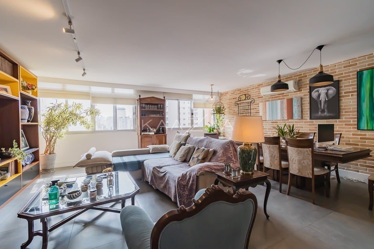 Apartamento para locação mobiliada, em localização super cobiçada no Jardins. - Foto 5