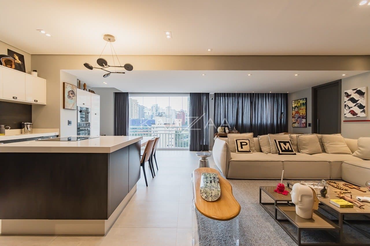 Ares descolados em apartamento duplex contemporâneo na Vila Nova Conceição. - Foto 17