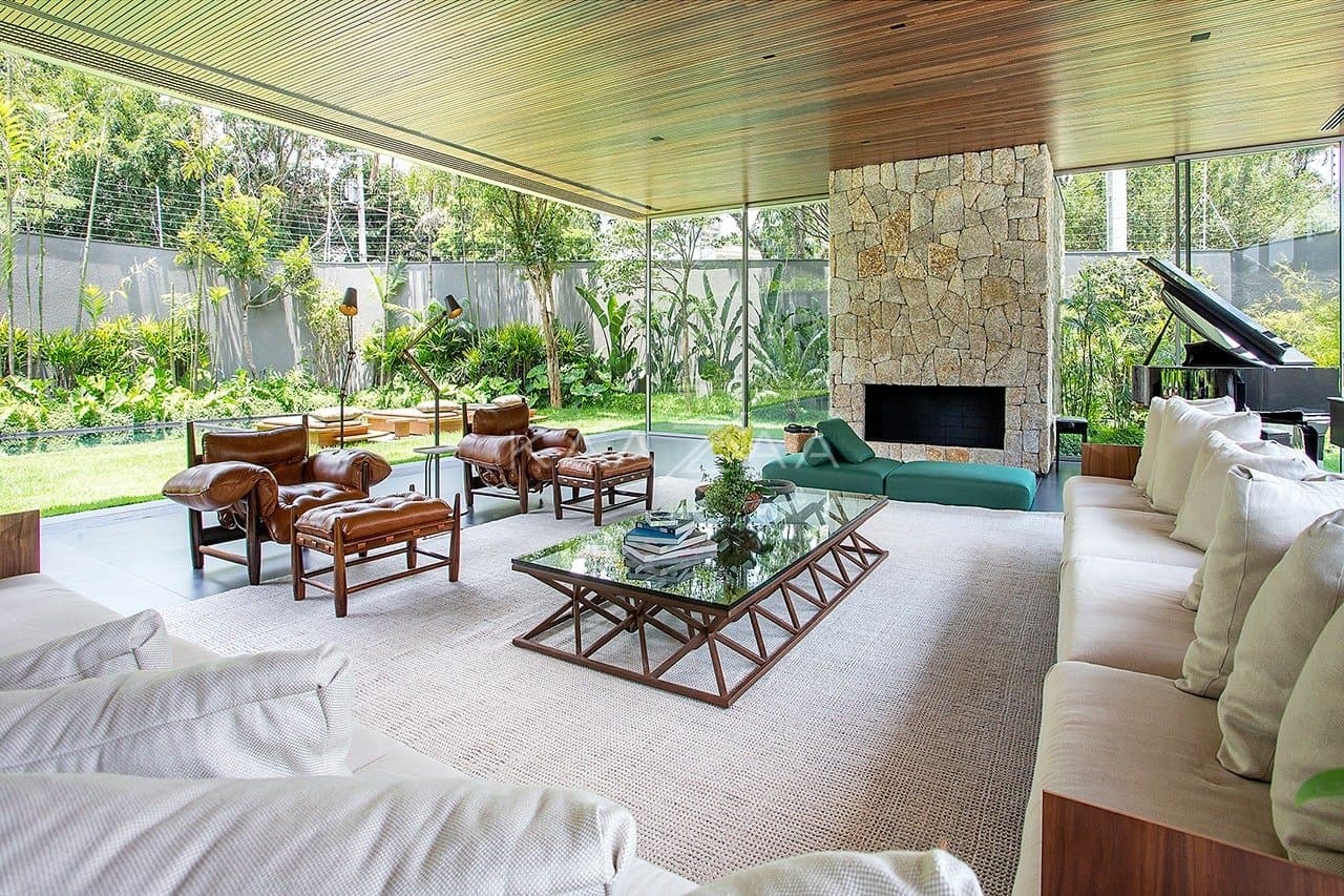 Contemporânea e toda mobiliada: casa com ambientes livres e jardim magnífico em rua fechada em Alto de Pinheiros. - Foto 30